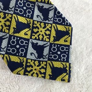 Kings Lynn Taurus Zodiac Men's Tie blue / green